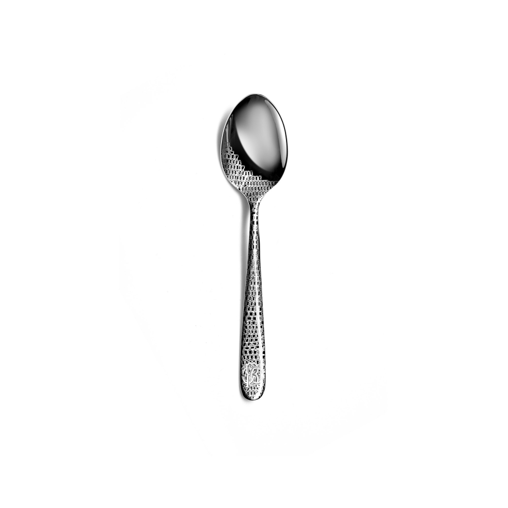 Roberto Cavalli Lizzard Steel 6 Coffee Spoons