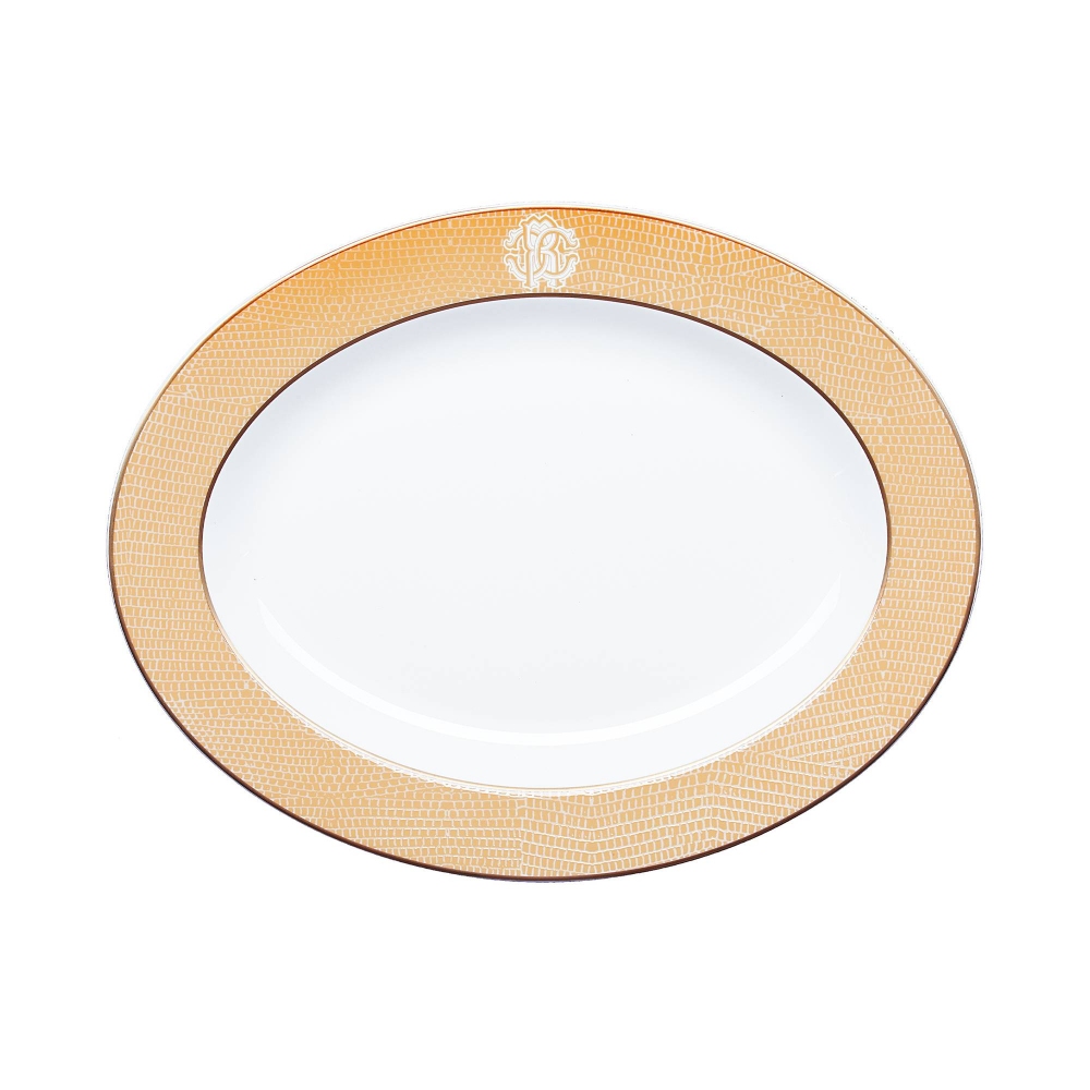 Roberto Cavalli Piatto ovale Lizzard...