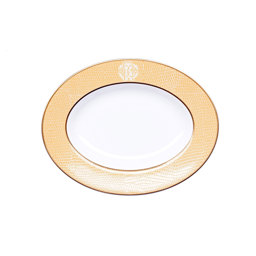 Roberto Cavalli Lizzard Gold gravy...