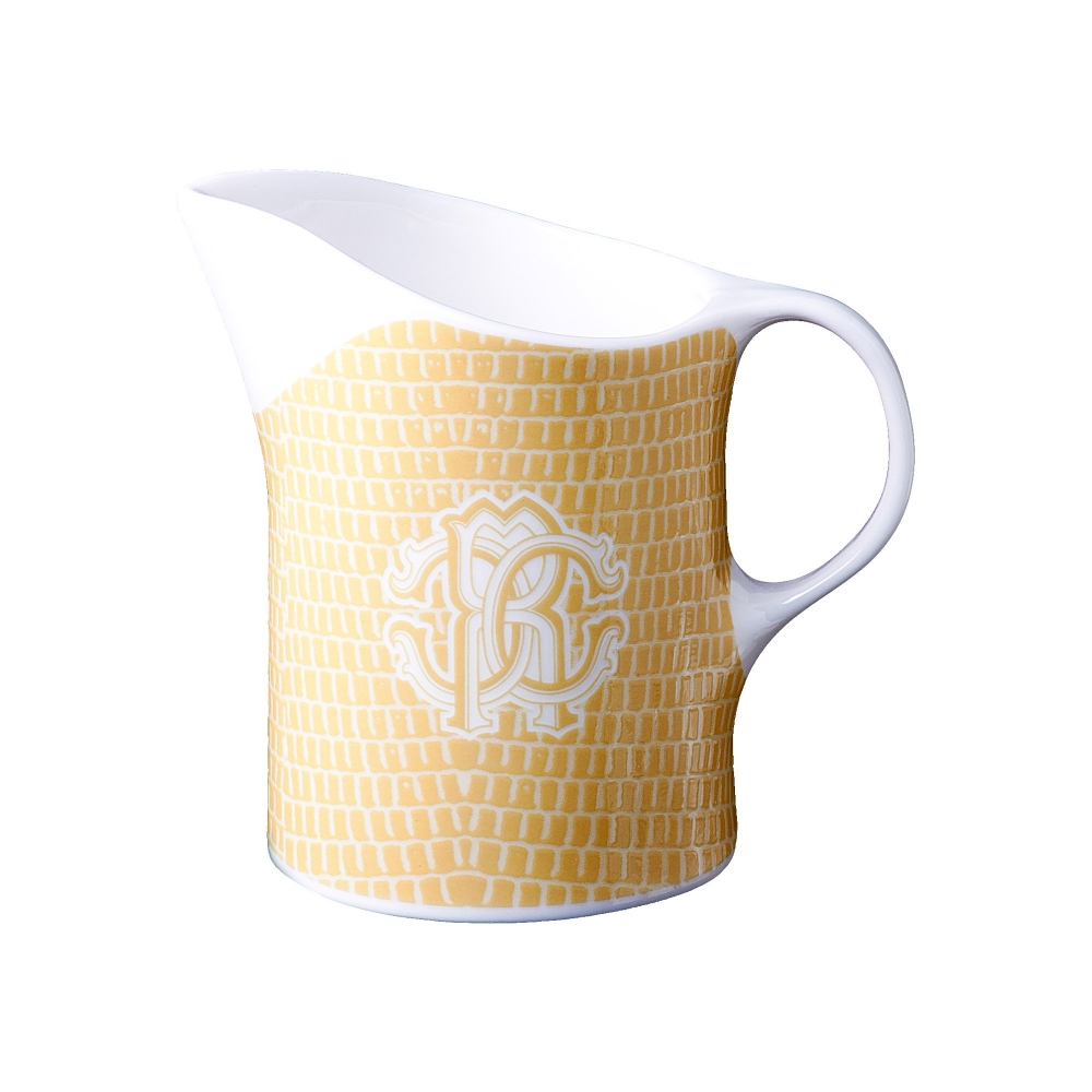 Roberto Cavalli Lizzard Gold Milk Jug