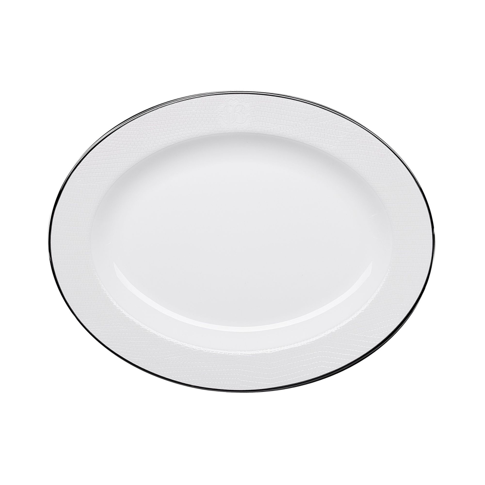 Roberto Cavalli Piatto ovale Lizzard...