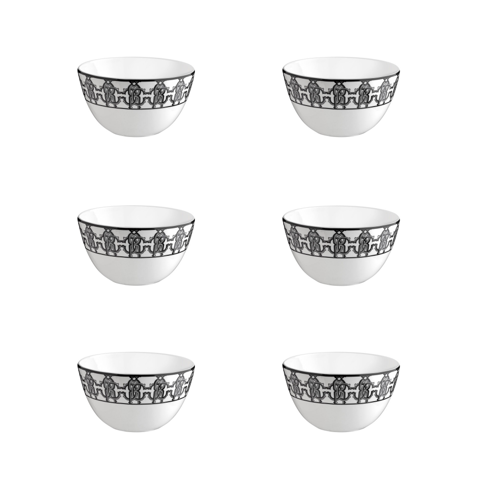 Roberto Cavalli  6 coppette per riso...