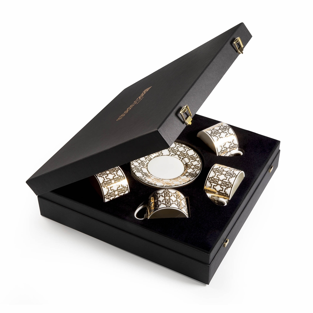 Roberto Cavalli Monogram Gold set of...