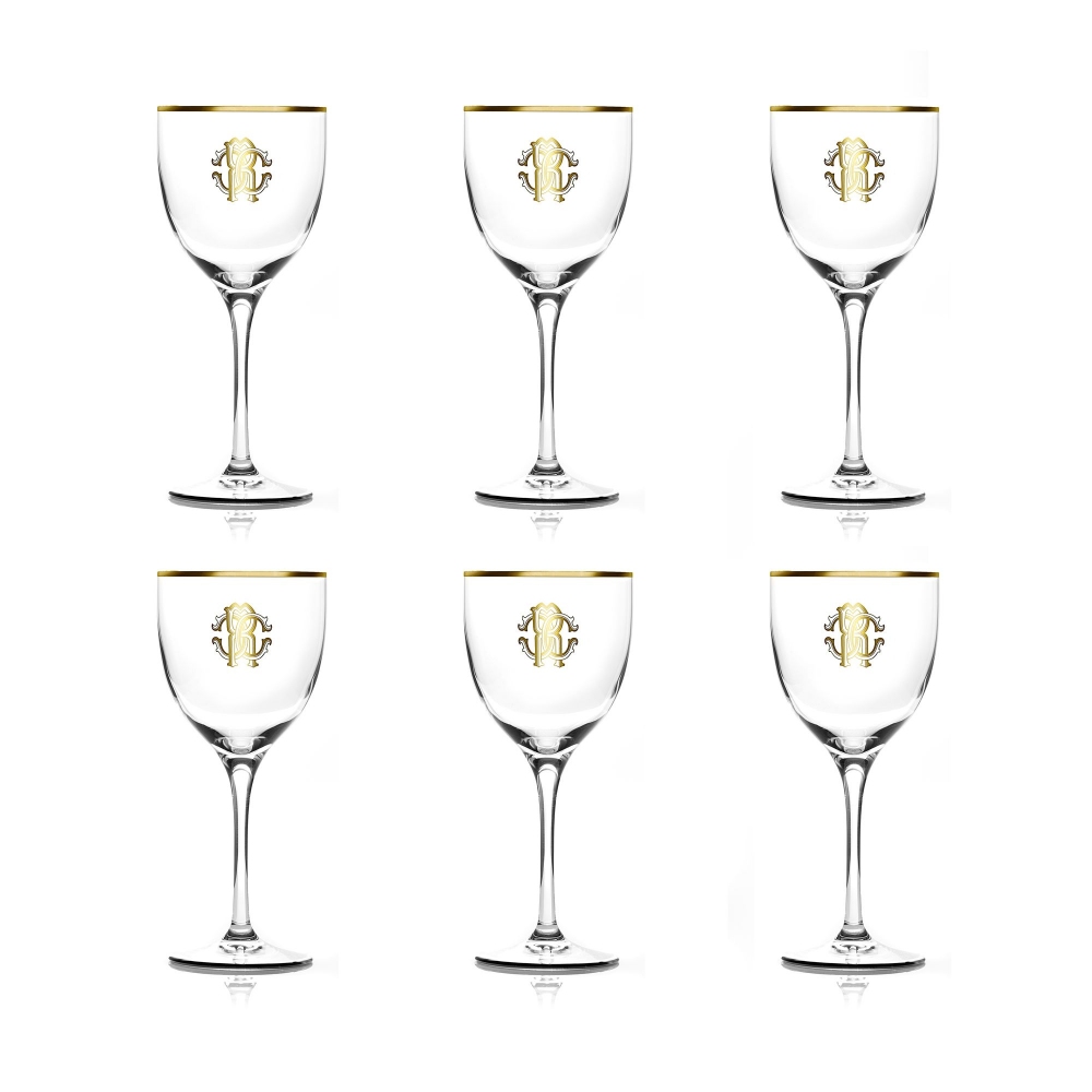 Roberto Cavalli Monogram Gold set of...