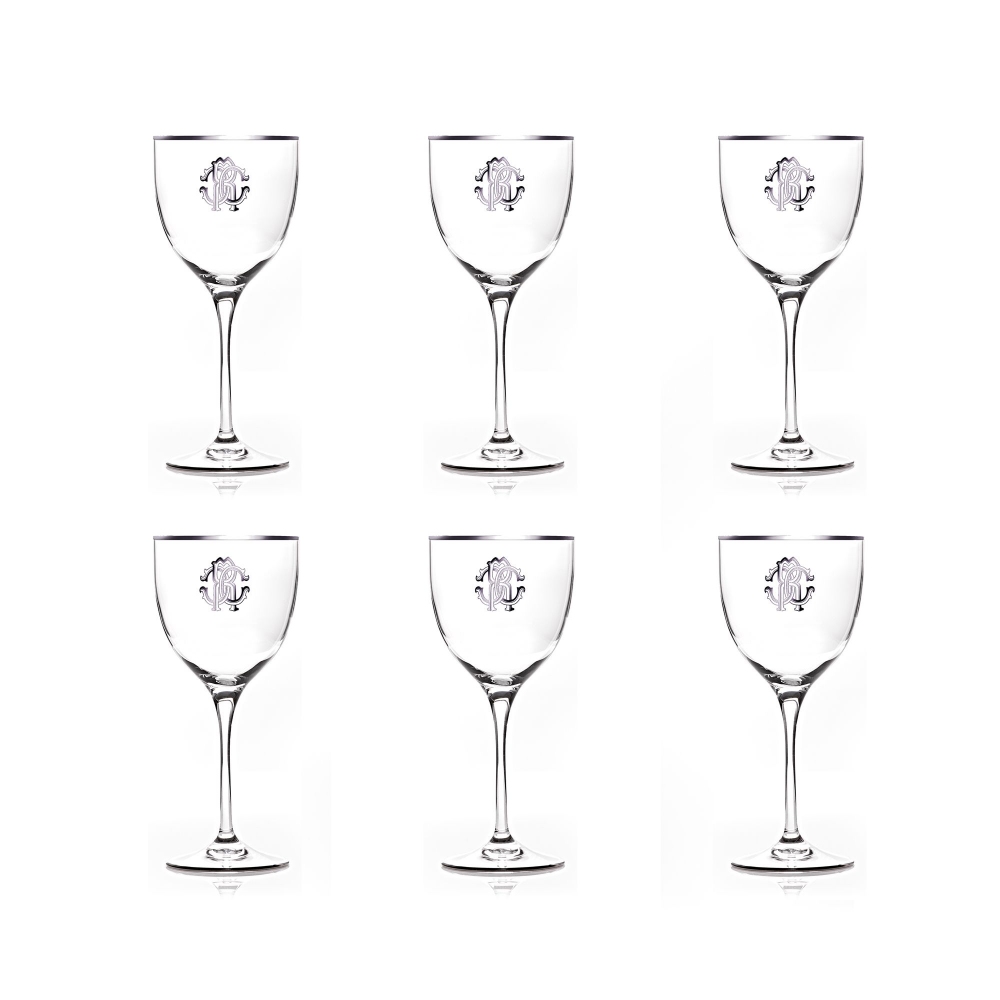 Roberto Cavalli Monogram Platin set...