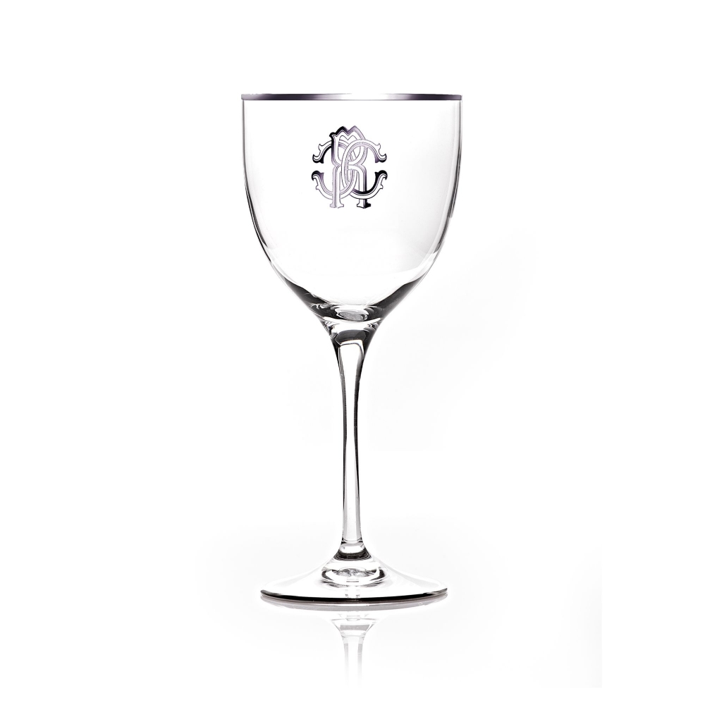 Roberto Cavalli  6 calici acqua Monogram Platin