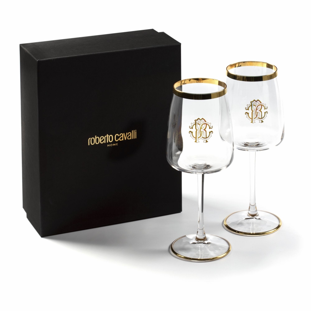Roberto Cavalli New Monogram Gold Set...