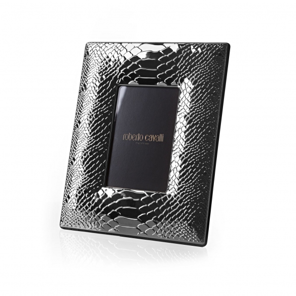 Roberto Cavalli Python Silver Large Rectangular Frame 13x18 cm
