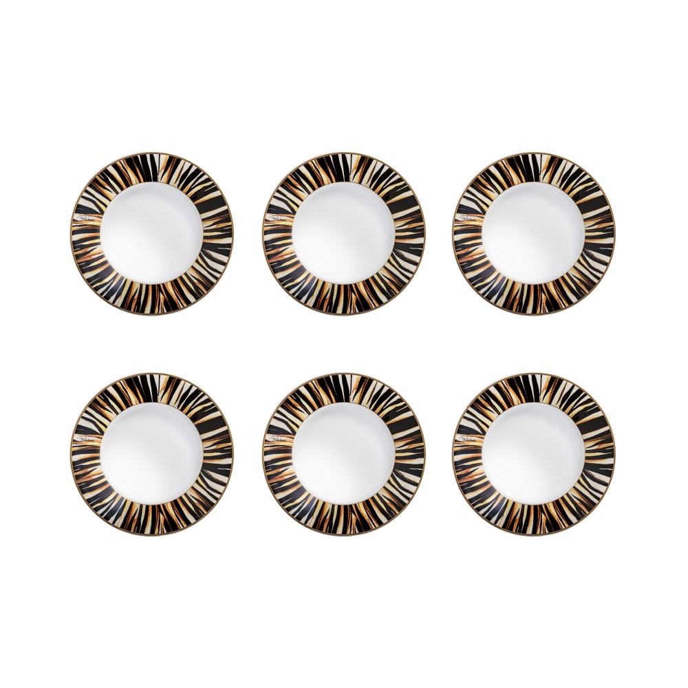 Roberto Cavalli Ray Of Gold Set of 6...