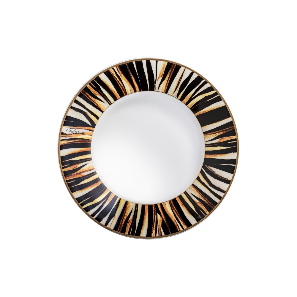 Roberto Cavalli Ray Of Gold Set of 6 soup plates diam. 22 cm