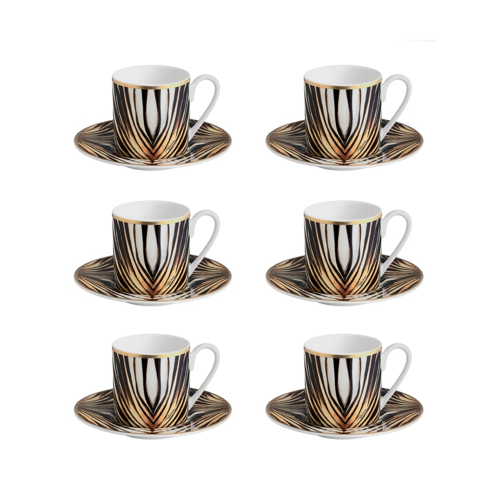 Roberto Cavalli Ray Of Gold set of 6...