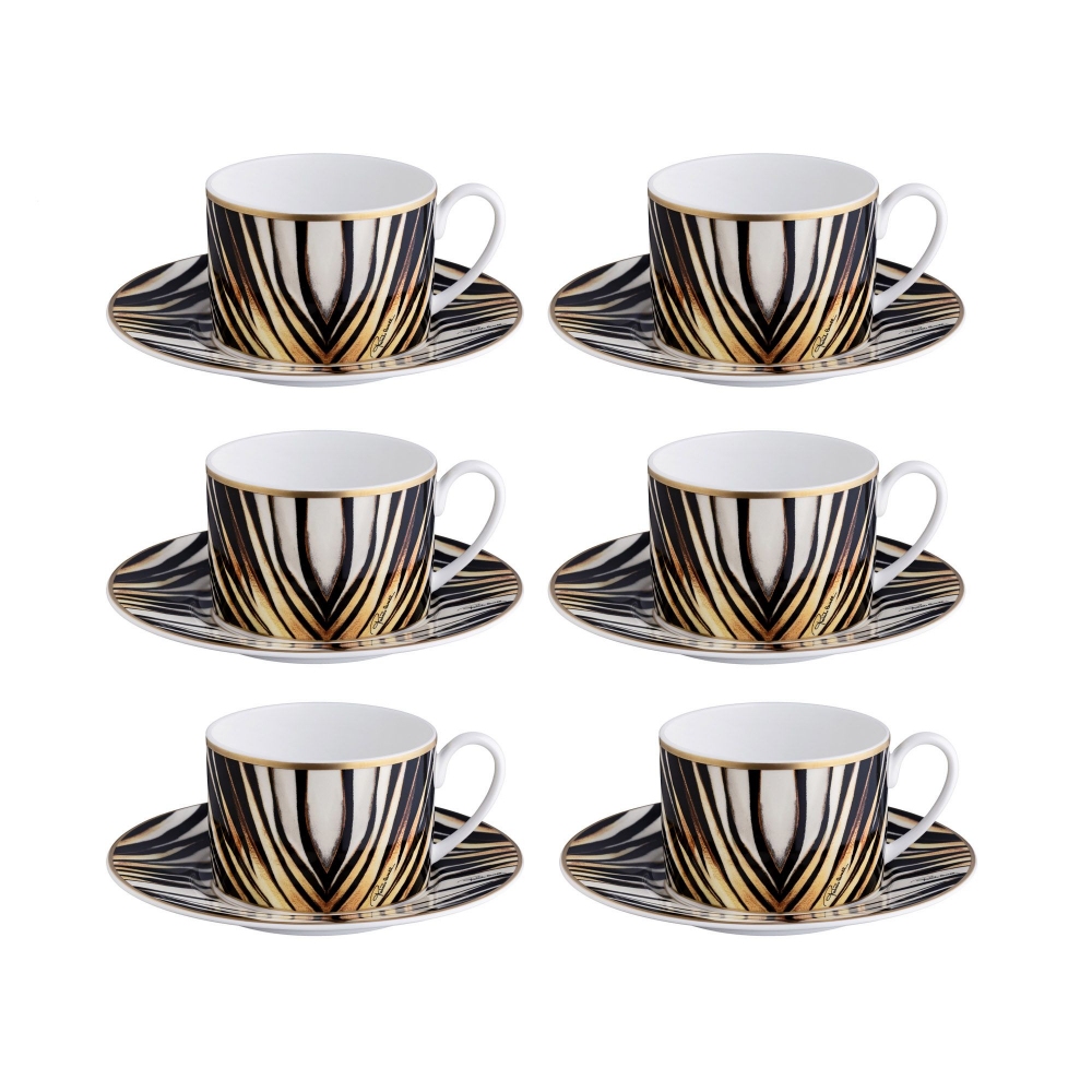 Roberto Cavalli Ray Of Gold set of 6...