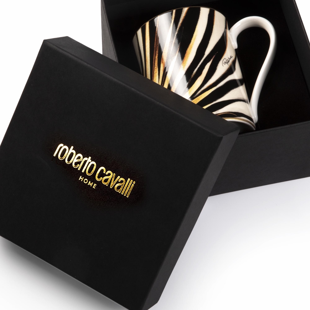 Roberto Cavalli Tazza mug Ray Of Gold 37 cl