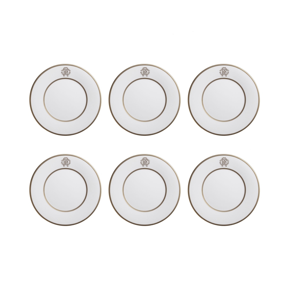 Roberto Cavalli  6 piatti piani Silk...