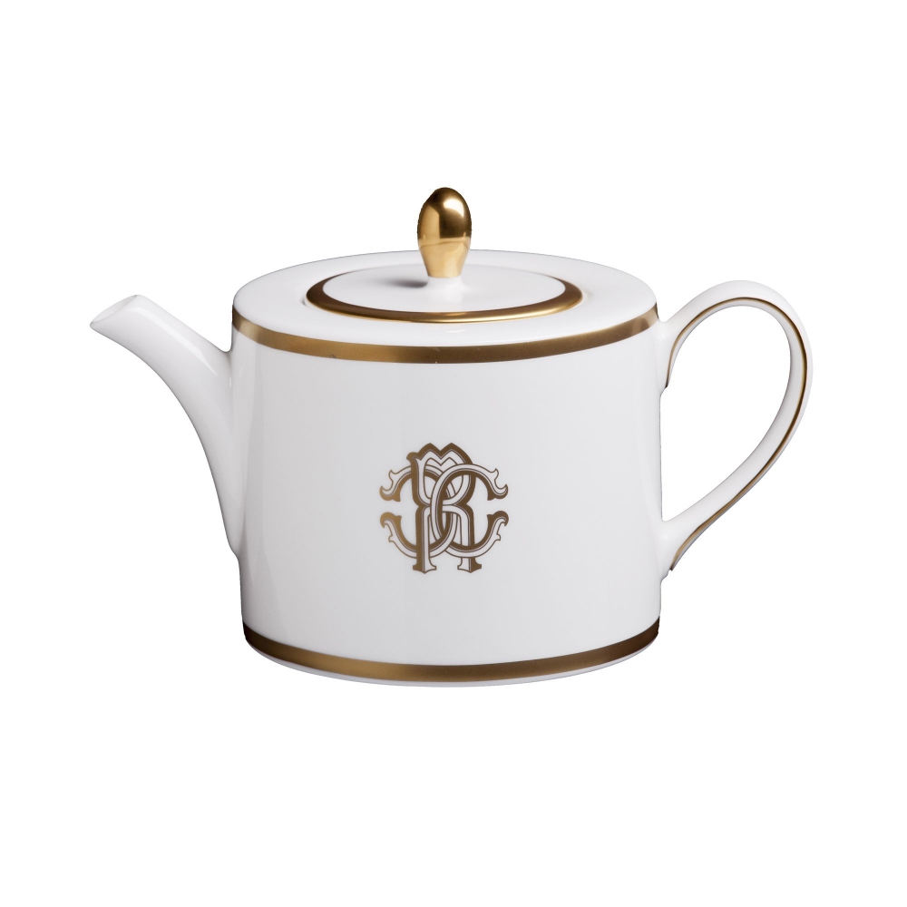 Roberto Cavalli Silk Gold Tea Pot