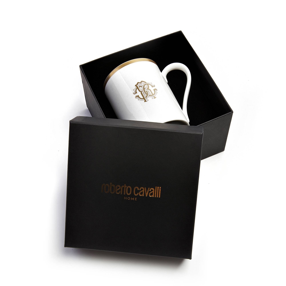 Roberto Cavalli Silk Gold Mug 37 cl