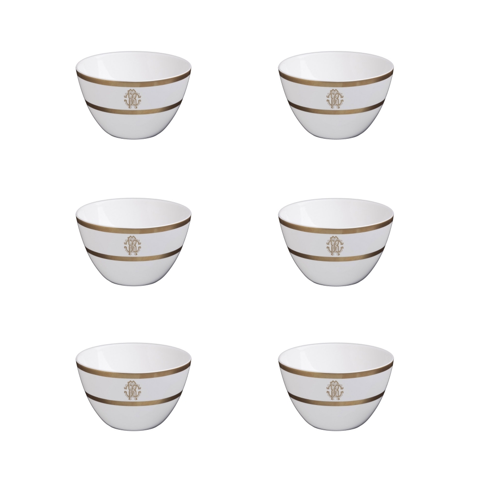 Roberto Cavalli  6 coppette per riso...