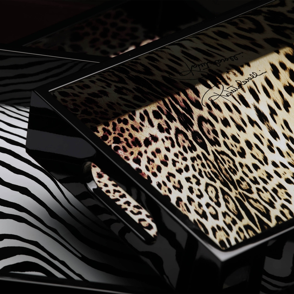 Roberto Cavalli Jaguar Large Rectangular Tray 30x45 cm