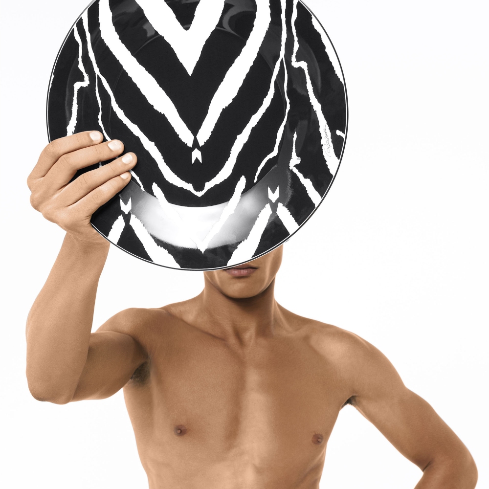 Roberto Cavalli Sottopiatto Zebra diam. 32 cm