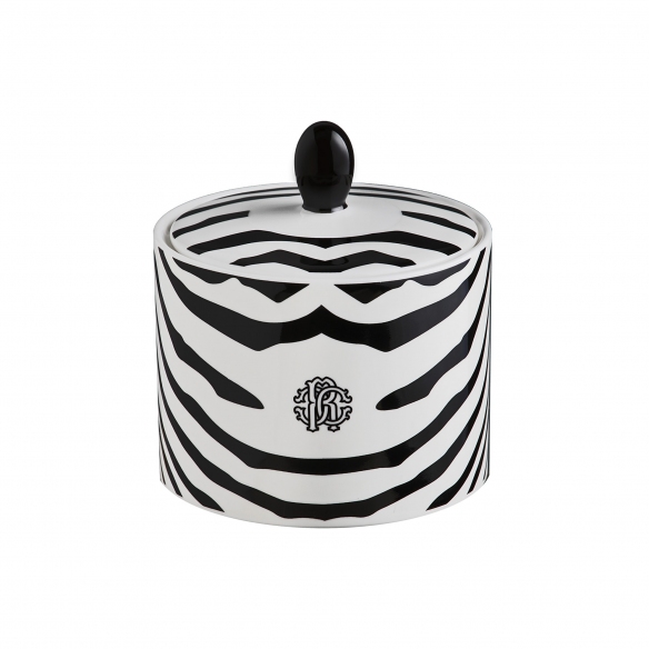 Roberto Cavalli Zebrage Sugar Bowl