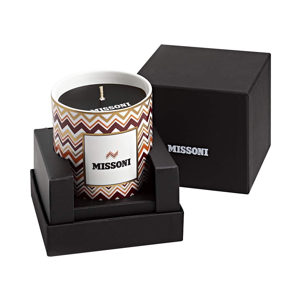Missoni Iconic scented candle Ø 8.5 x 9 cm
