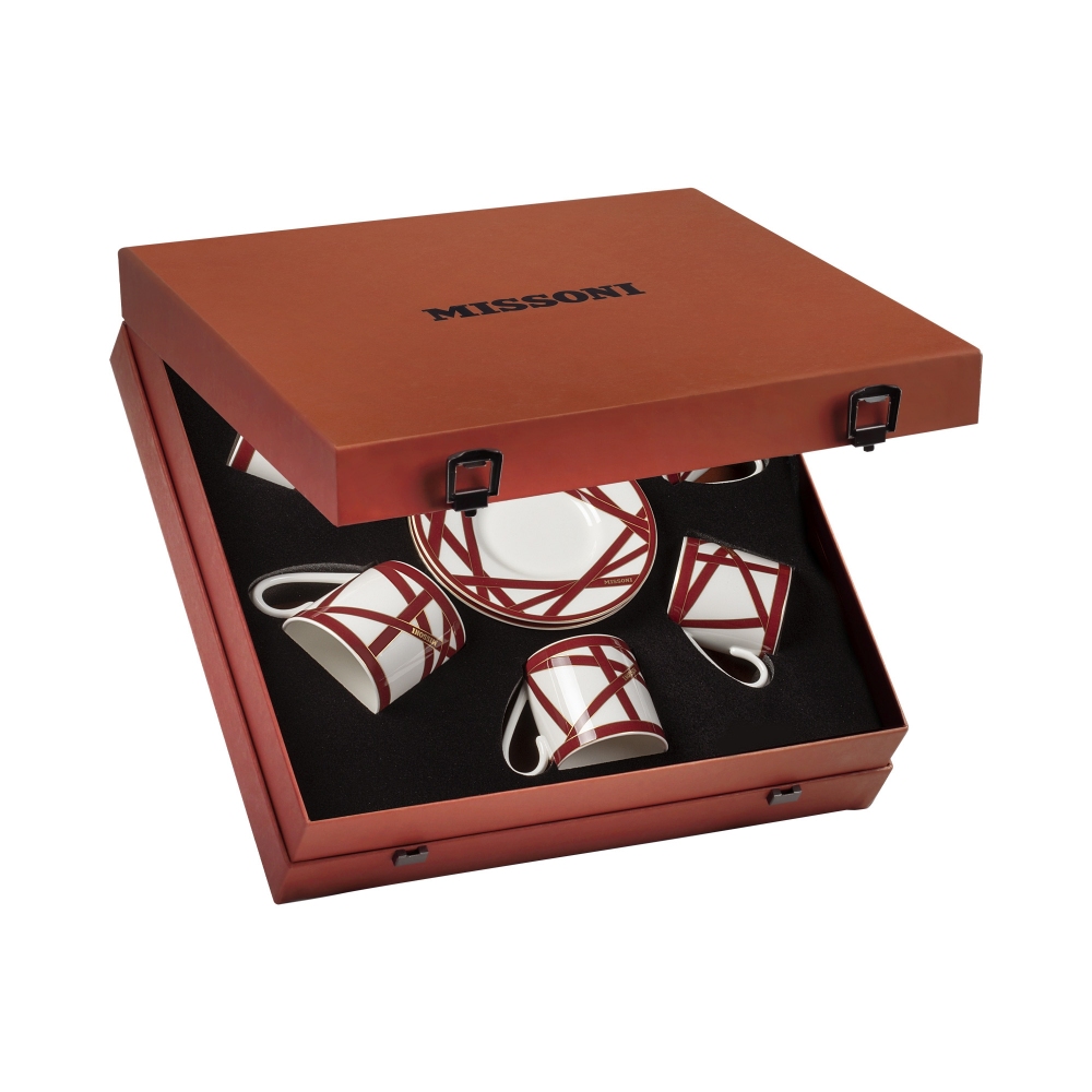 Missoni Nastri Bordeaux Set of 6...