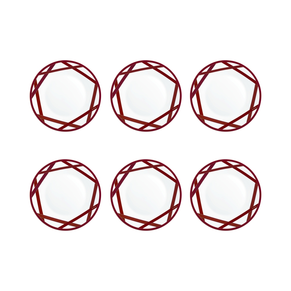 Missoni Nastri Bordeaux Set of 6...