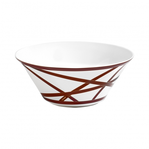 Missoni Nastri Bordeaux Salad Bowl diam. 26,5 cm