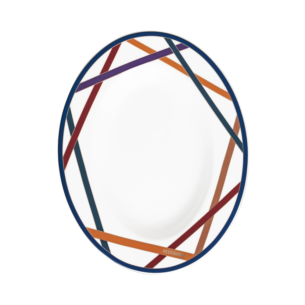 Missoni Nastri Multicolor Pickle Dish...