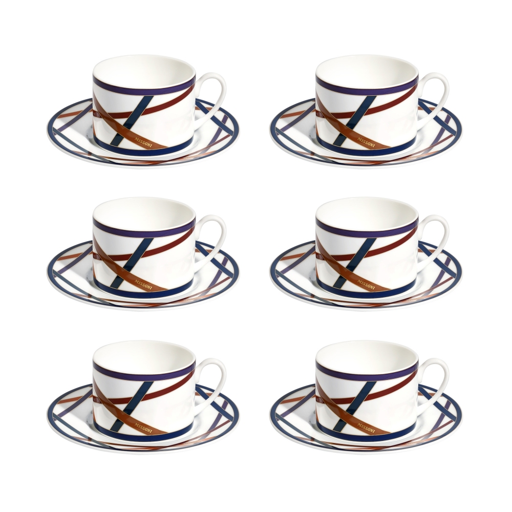 Missoni Nastri Multicolor Set of 6...