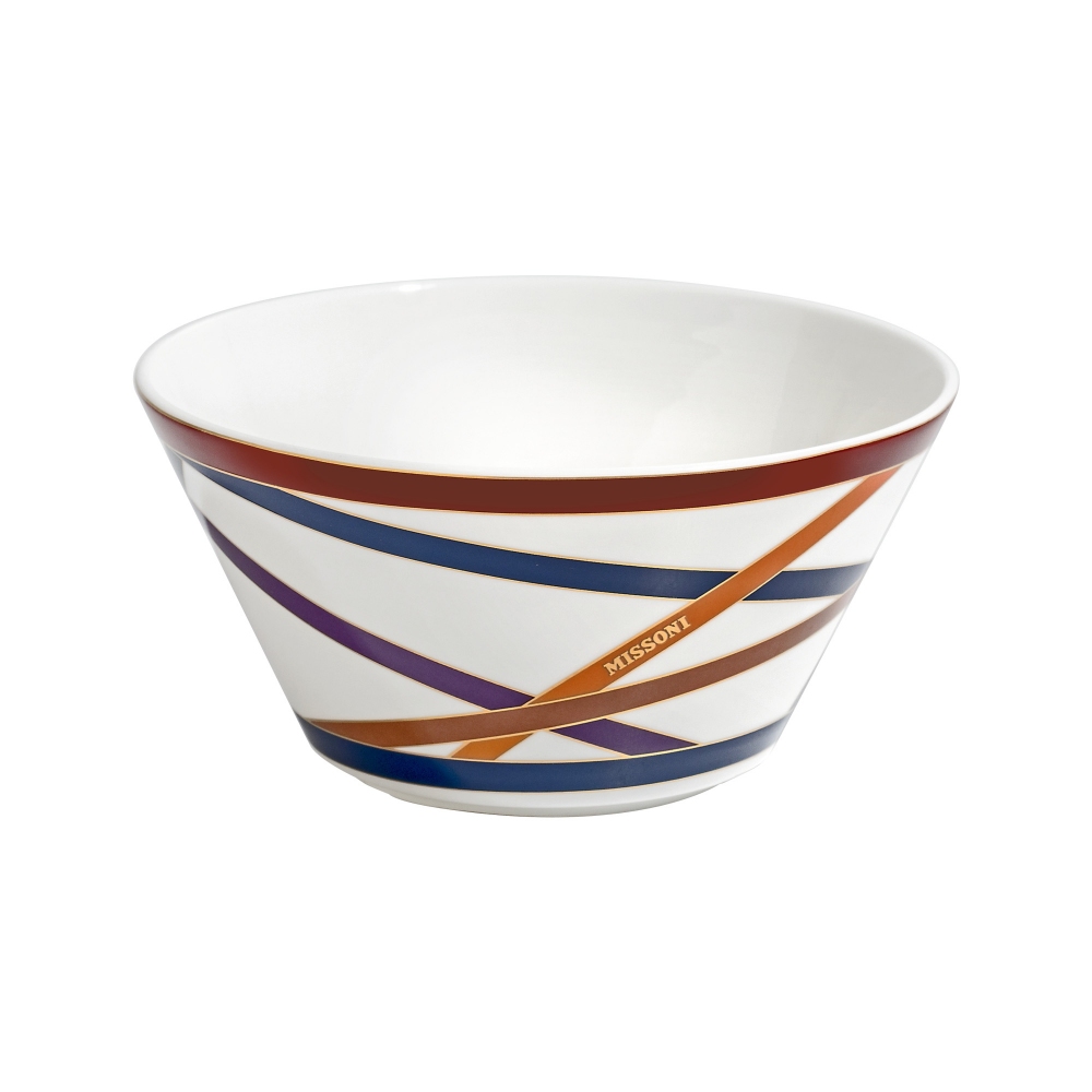 Missoni  6 coppette per macedonia Nastri Multicolor diam. 12,8 cm