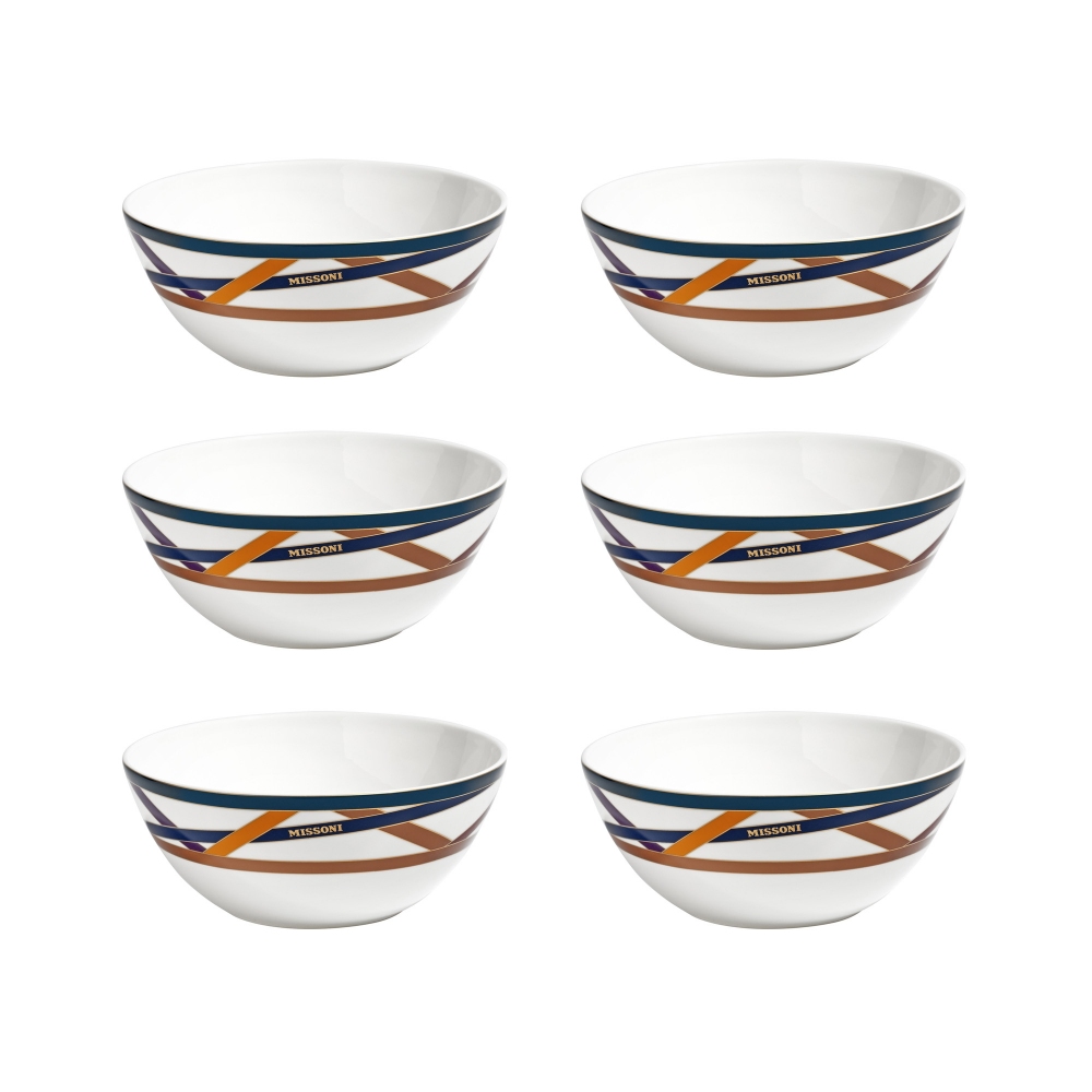 Missoni Nastri Multicolor Set of 6...