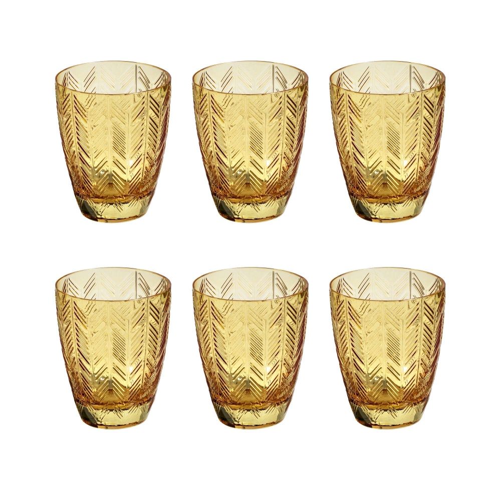 Missoni Zig Zag Ambra Set of 6 Water...