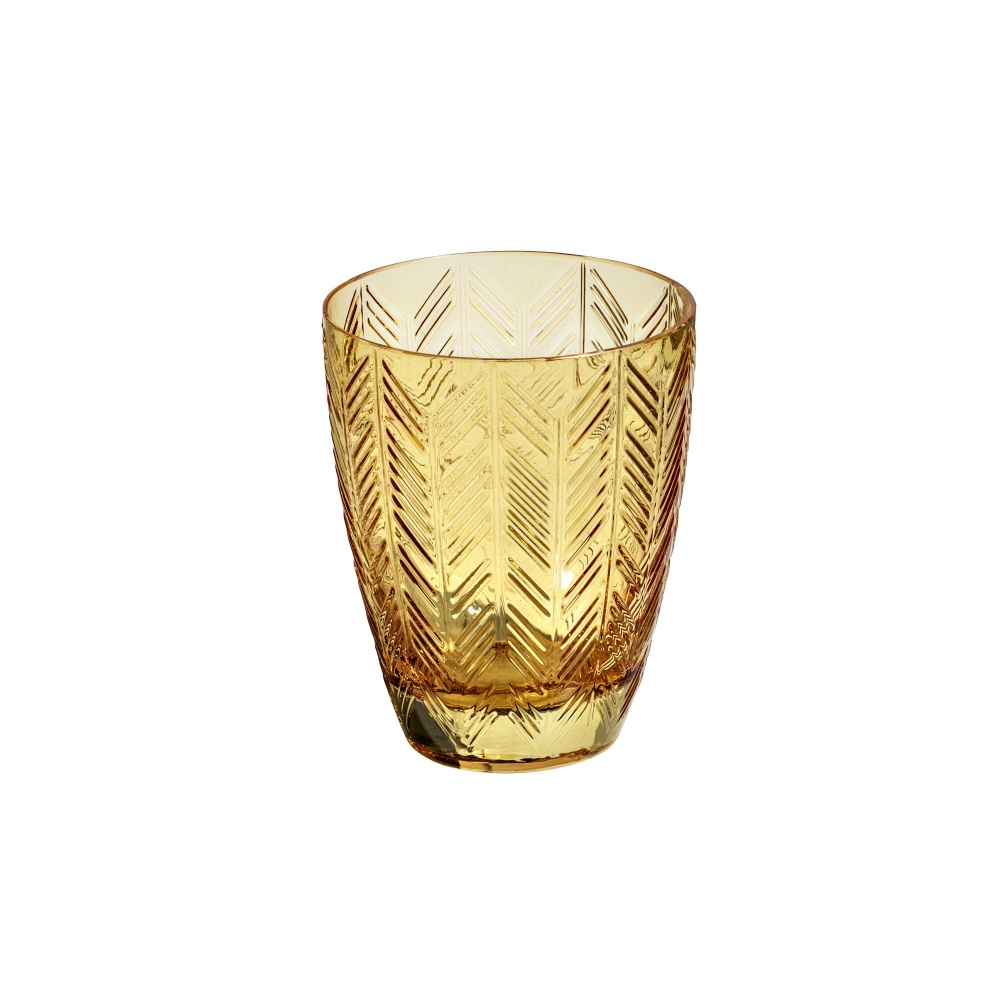 Missoni  6 bicchieri acqua Zig Zag Ambra 35 cl