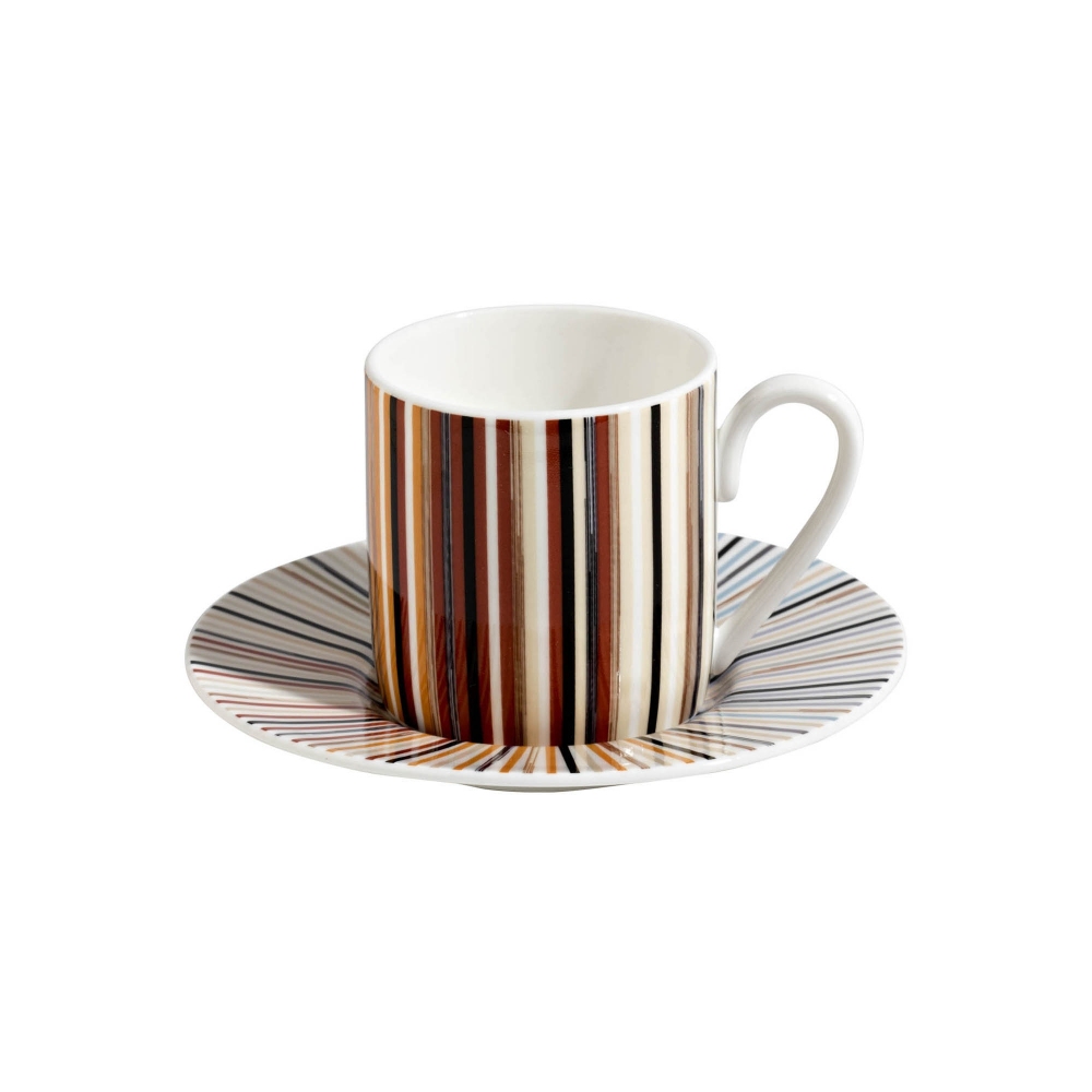 Missoni Stripes Jenkins 148 Set of 6 coffee cups with saucers - Luxury box