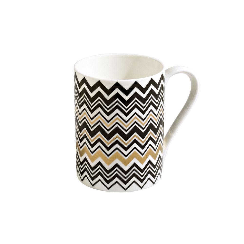 Missoni Tazza Zig Zag Gold - Luxury box