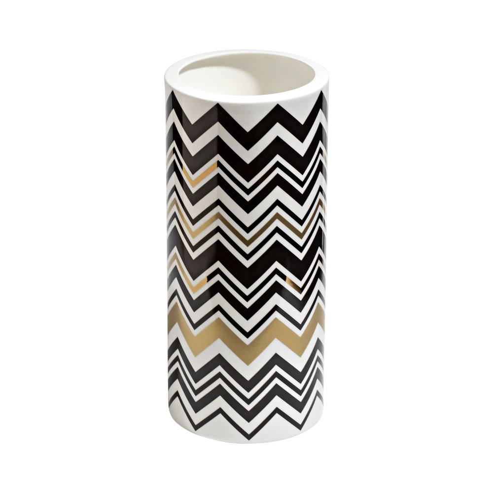 Missoni Vaso grande Zig Zag Gold - Luxury box
