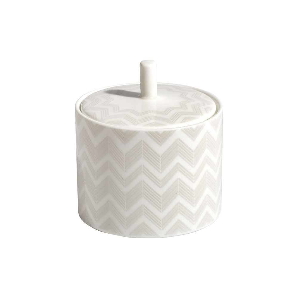 Missoni Zuccheriera Zig Zag White