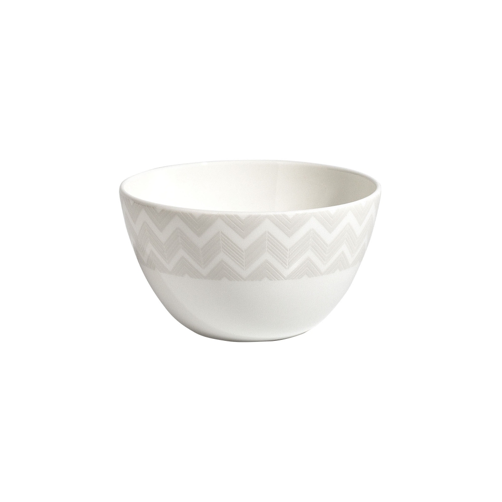 Missoni Zig Zag White Set of 6 Rice Bowls