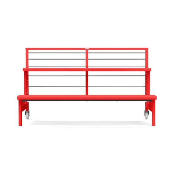 RS Barcelona Crew Modular Bench on Wheels