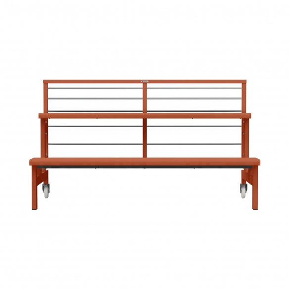 RS Barcelona Crew Modular Bench on Wheels