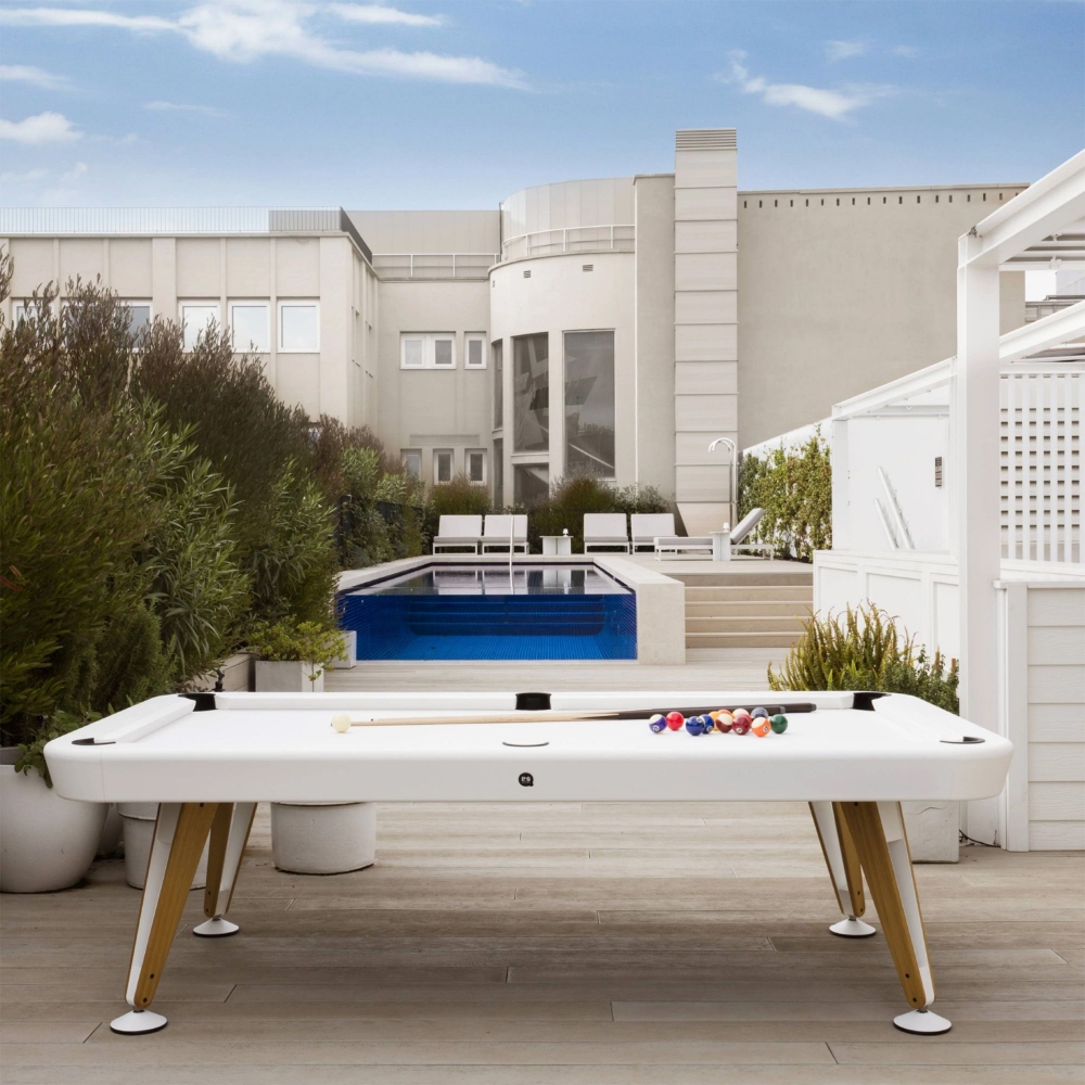 RS Barcelona Diagonal Outdoor Pool Table (7 ft American)