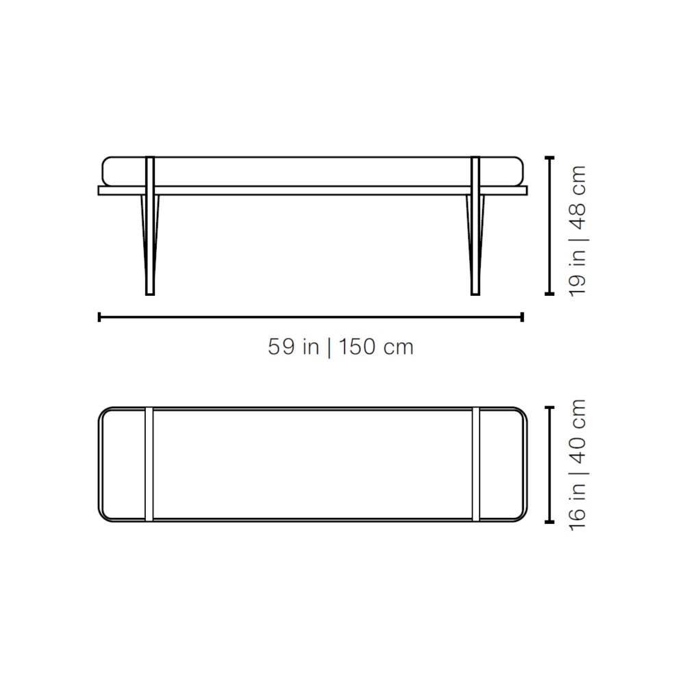 RS Barcelona On The Road Bench