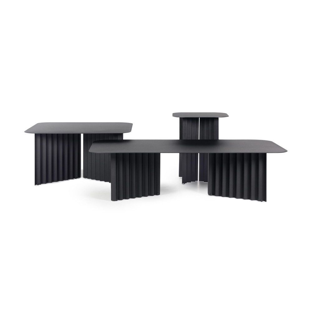 RS Barcelona Plec Indoor/outdoor Rectangular Medium coffee table 70x70x35.6h cm