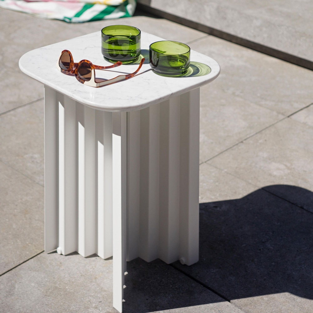 RS Barcelona Plec Rectangular Small indoor/outdoor coffee table 37,5x37,5x45,5h cm