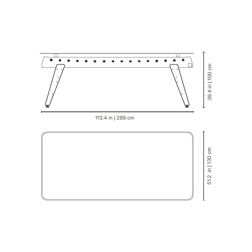 RS Barcelona RS Max Indoor/Outdoor Dining Table