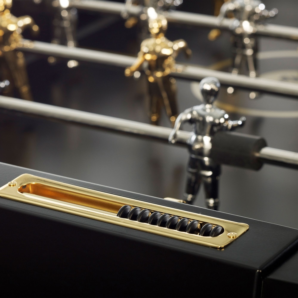 RS Barcelona RS3 Wood Gold indoor/outdoor football table