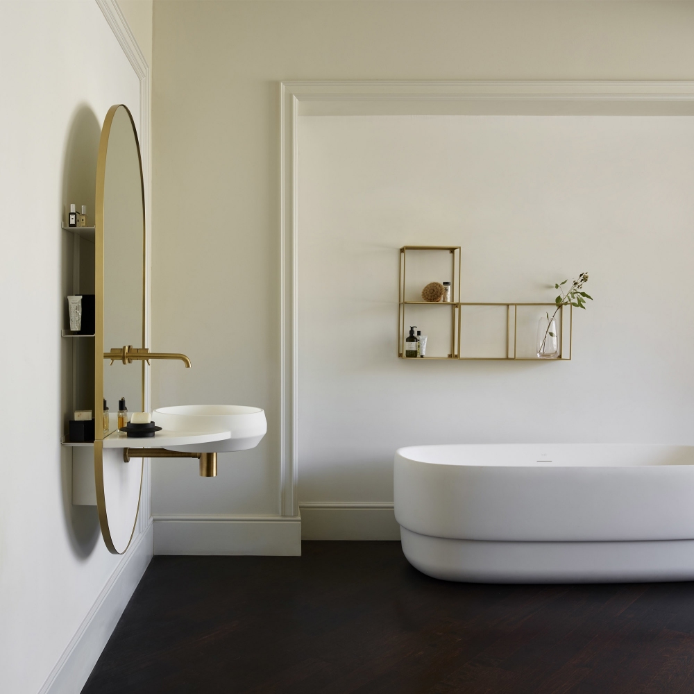 Ex.t Specchio lavabo da parete Arco