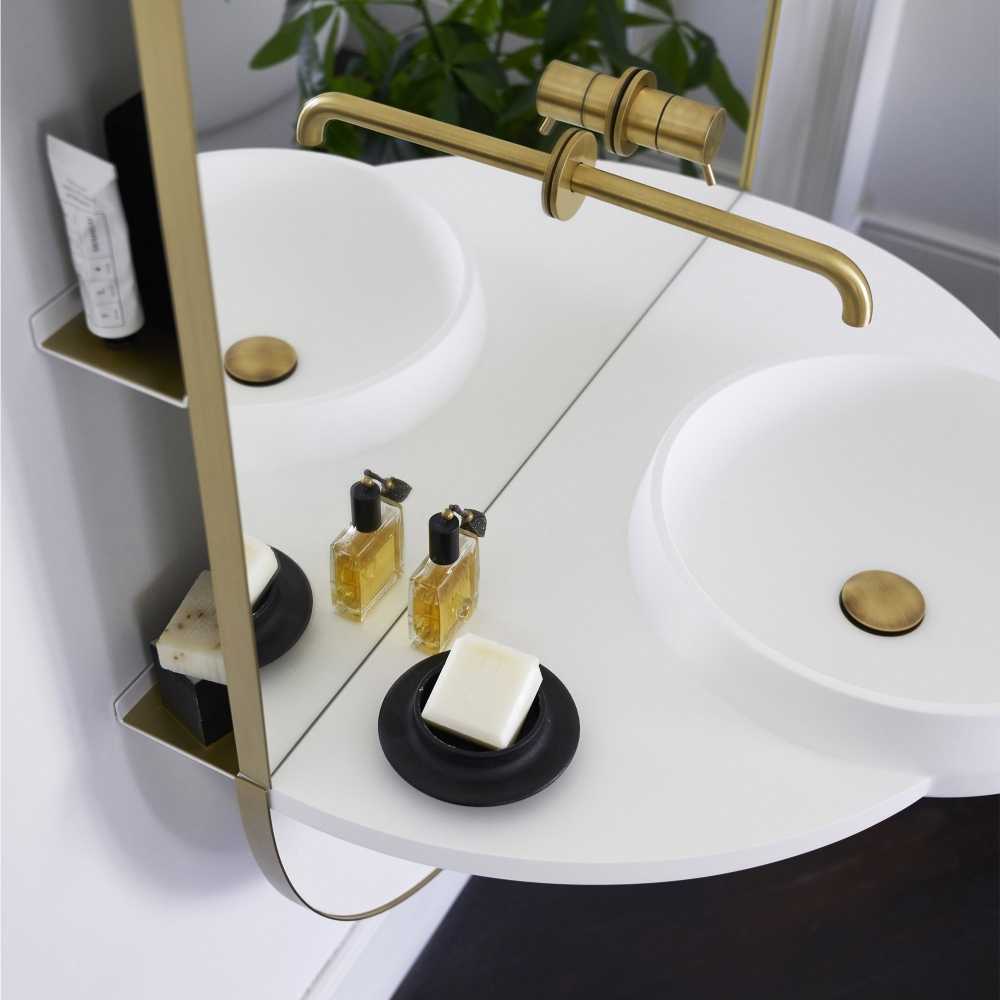 Ex.t Specchio lavabo da parete Arco