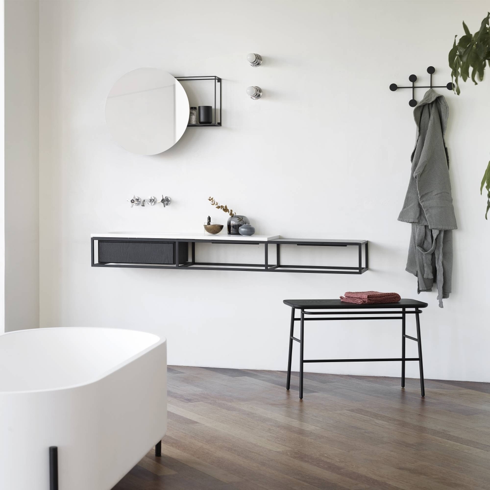 Ex.t Pensile da parete Frame con lavabo incluso